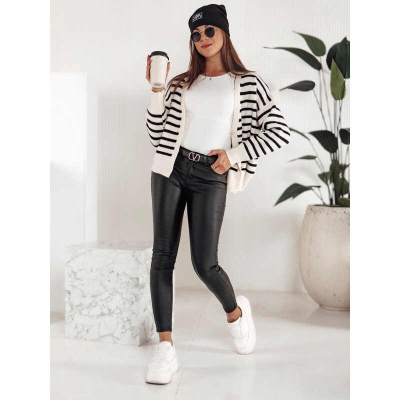 Dámské voskované kalhoty black Dstreet model 21981204 -