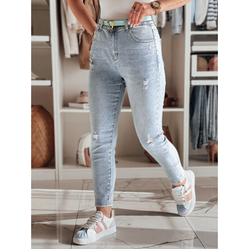 Dámské džíny slim fit STEFANIA modré FashionStreet UY2420
