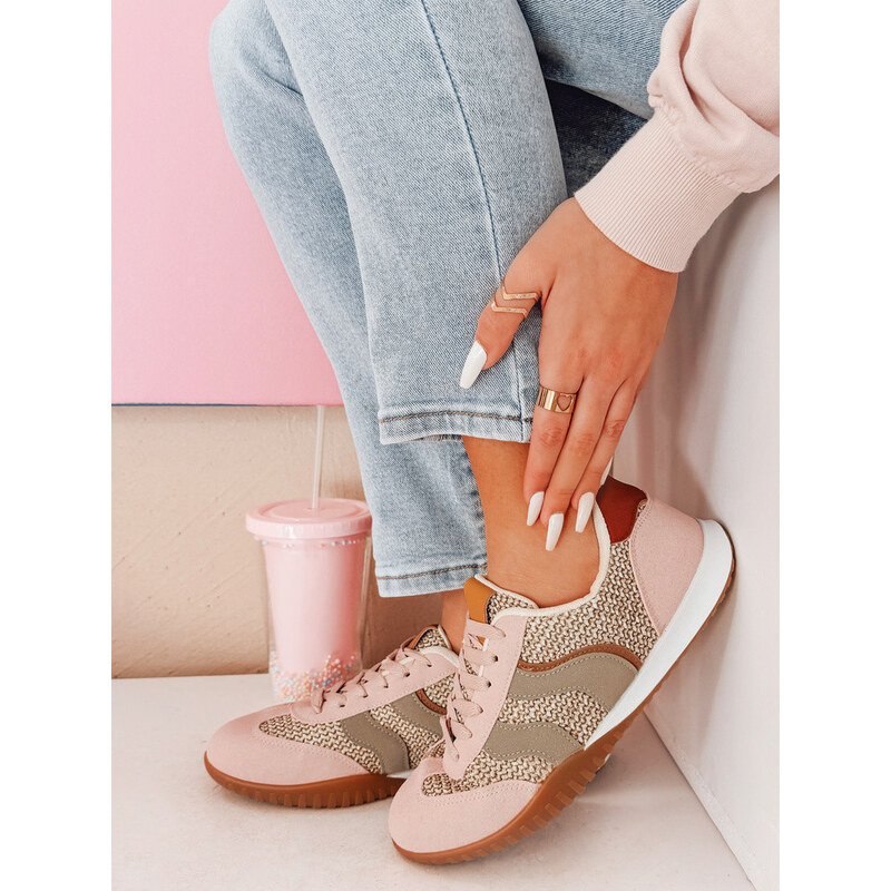 Dámské sportovní tenisky INFAMES pink FashionStreet ZY0783