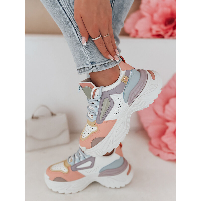 Dámské tenisky na platformě CELESTIC mix FashionStreet ZY0820