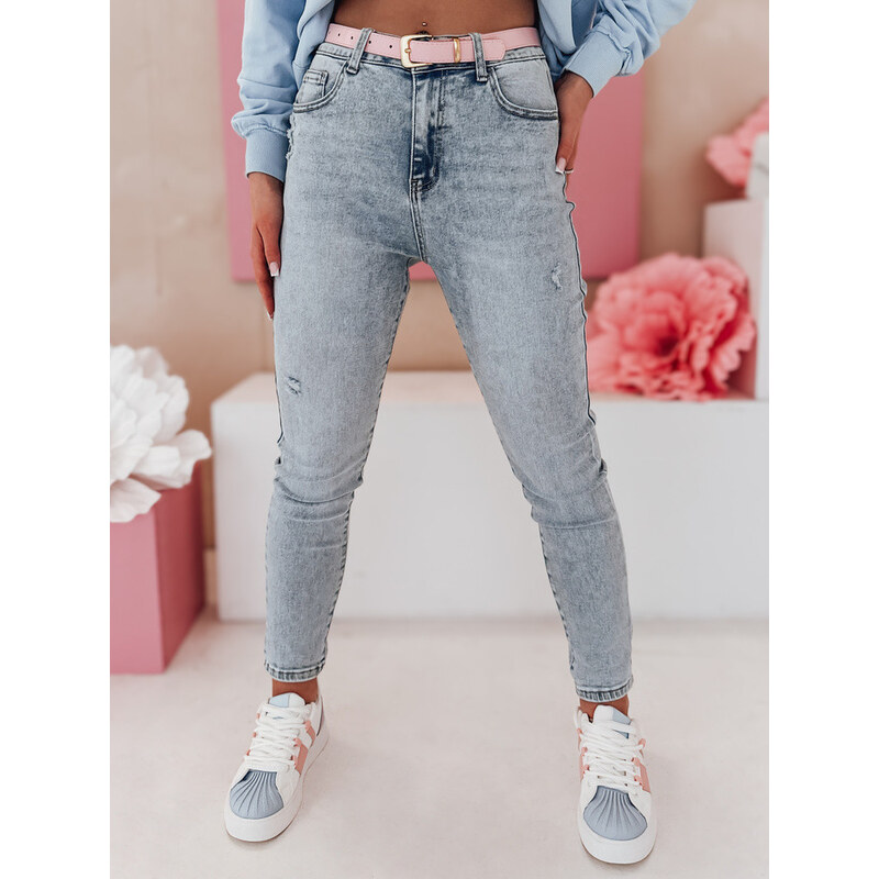 SKINNEX modré dámské džínové kalhoty slim fit FashionStreet