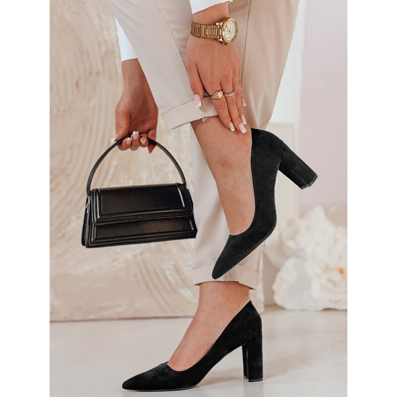 Dámské lodičky STELMI stiletto black FashionStreet ZY0852