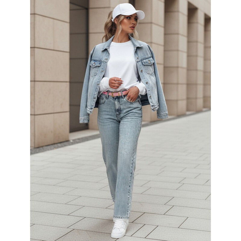Dámské džínové kalhoty mom fit blue Dstreet model 21985666 -