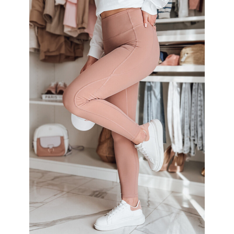 Dámské sportovní legíny FITTATO červené FashionStreet UY2605