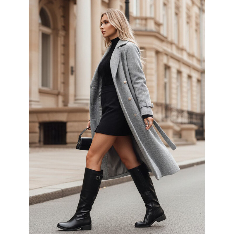Dámské černé boty FashionStreet ZY1087