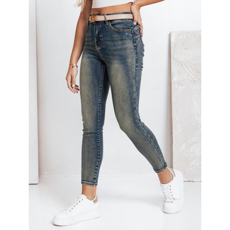 Dámské úzké džíny modré Dstreet model 21992931 - FashionStreet