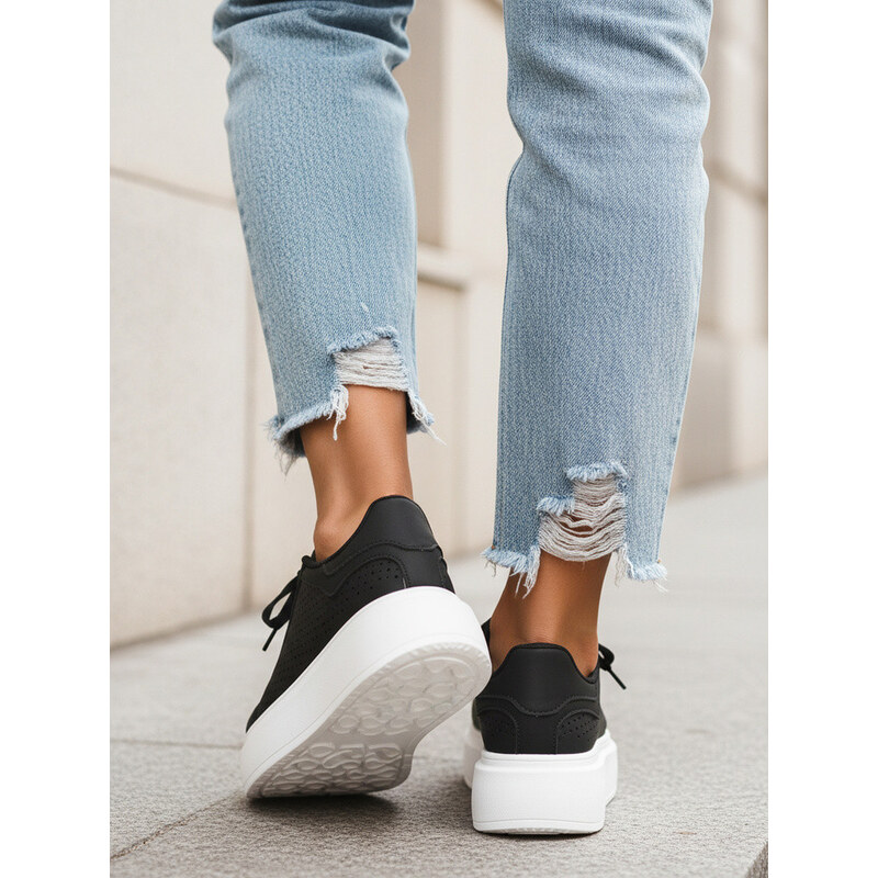 Dámské černé tenisky Dstreet model 21996189 - FashionStreet