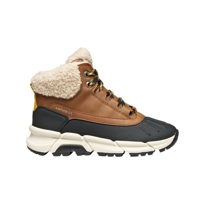 Geox J FLEXYPER PLUS Chlapecká zimní obuv