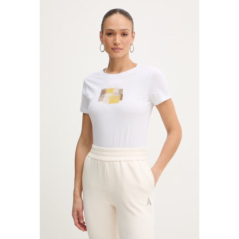 Bavlněné tričko Armani Exchange