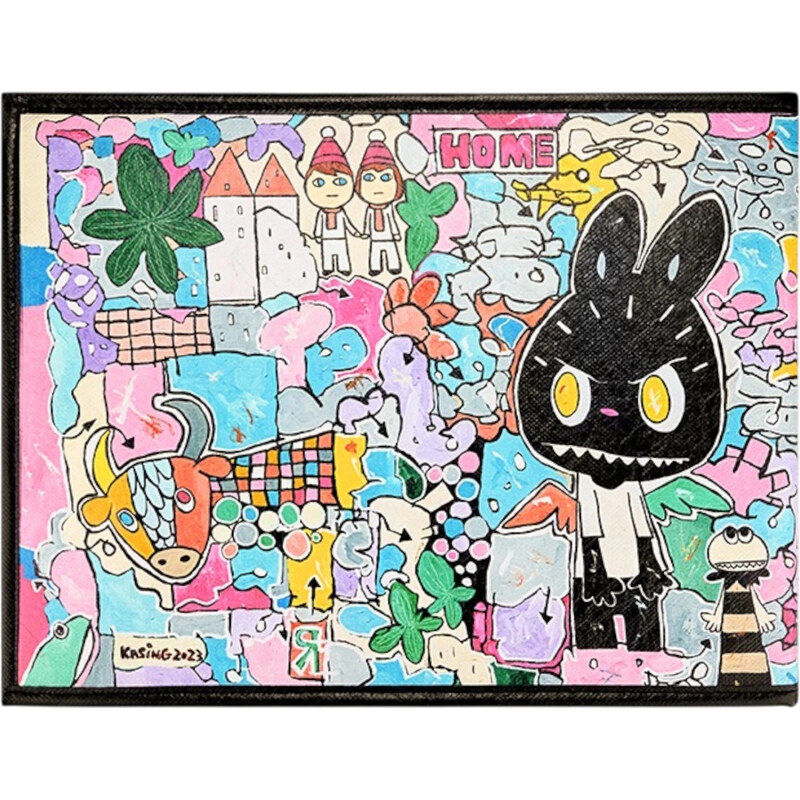Pop Mart The Monsters Labubu 10th Anniversary Series Laptop Bag 113419767