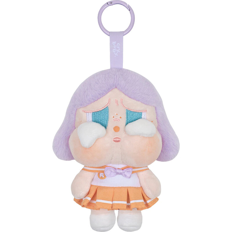 Pop Mart CRYBABY Sunset Concert Series Plush Pendant Bright Orange 113420812
