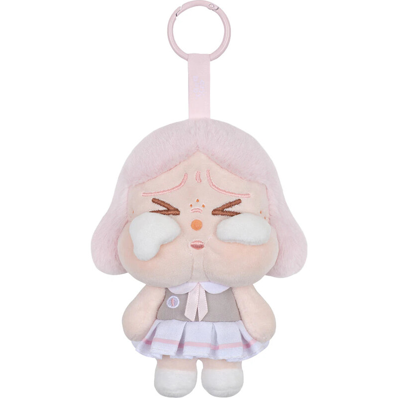 Pop Mart CRYBABY Sunset Concert Series Plush Pendant Pink Grey 113420816