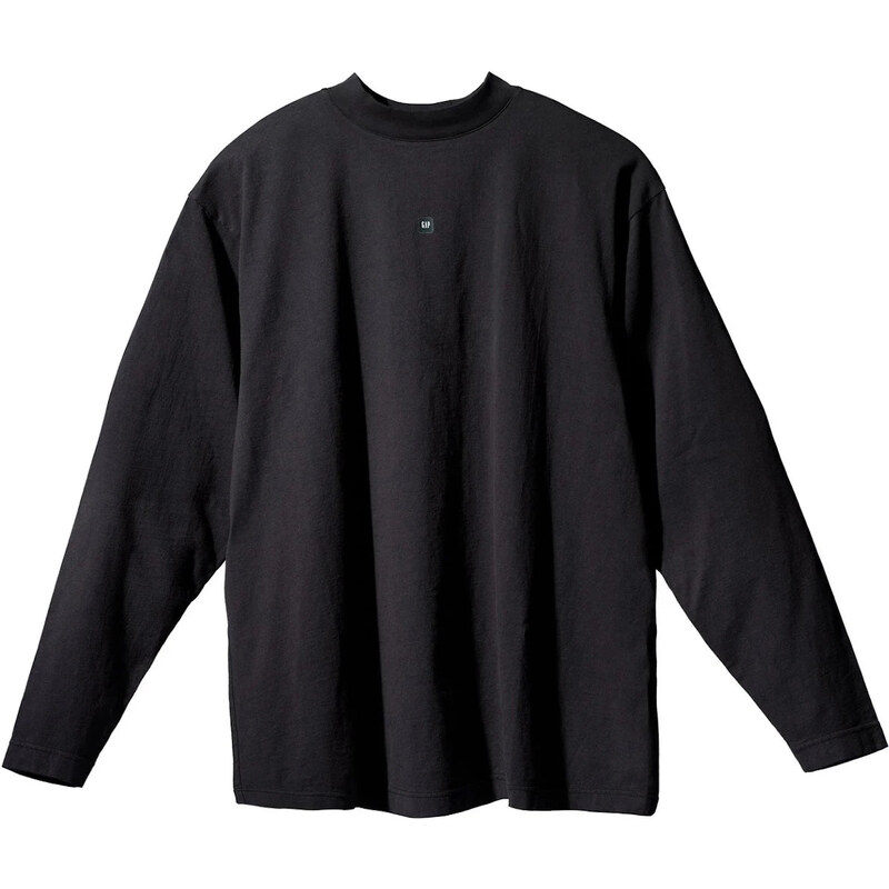 Yeezy Gap Logo Longsleeve Tee Black 112496482