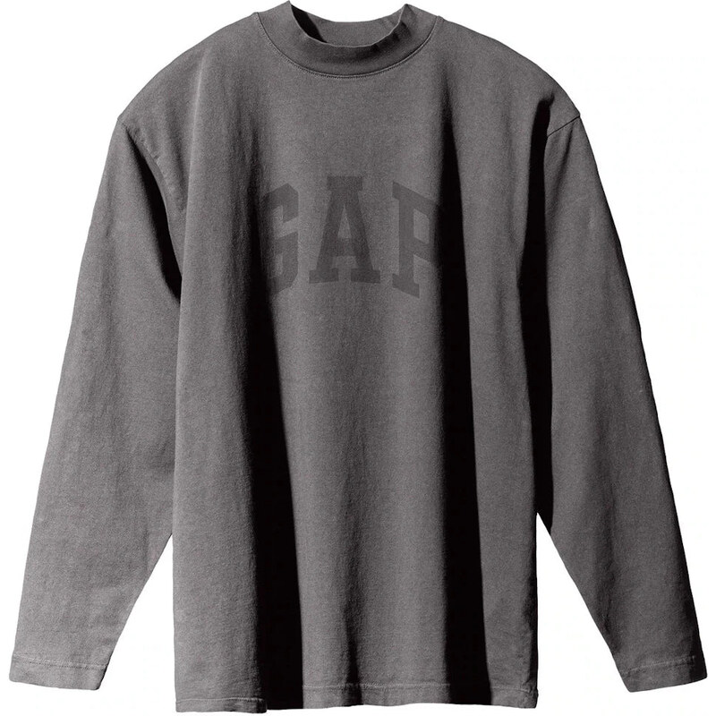 Yeezy Gap Dove Longsleeve Tee Dark Grey 112496475