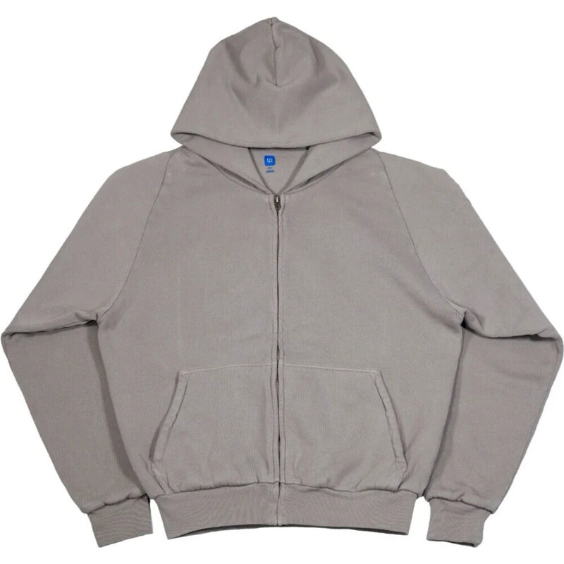 Yeezy x Gap Unreleased Zip Sweatshirt Hoodie Light Gray 112496468
