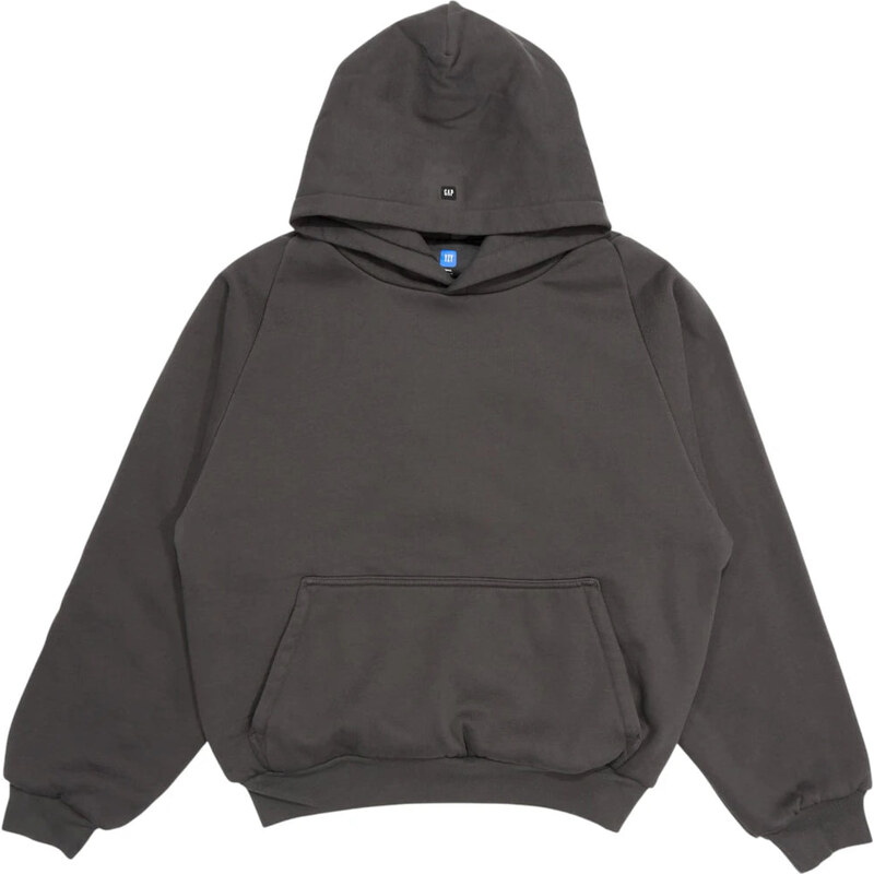 Yeezy Gap Logo Shrunken Hoodie Black 112496494