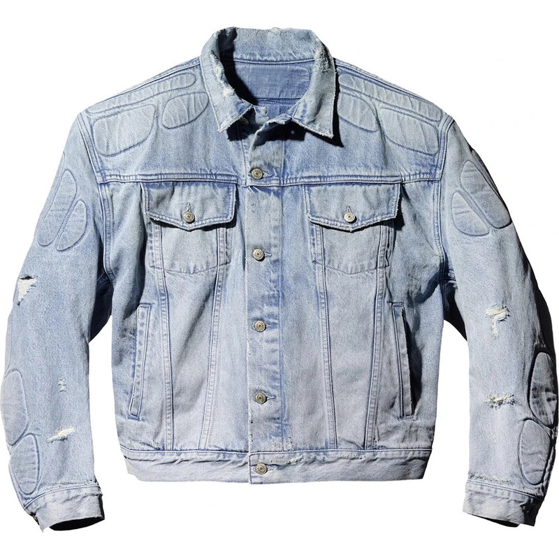 Yeezy Gap Padded Denim Jacket Blue 112496471