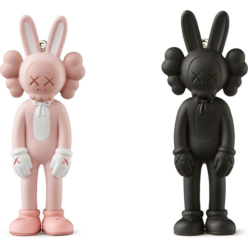 KAWS Tokyo First Accomplice Keychain Pink/Black Set (2021) 112496657