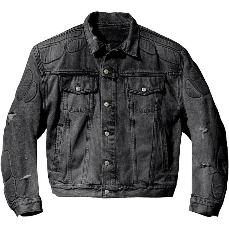 Yeezy Gap Engineered by Balenciaga Padded Denim Jacket Grey Wash 112497778