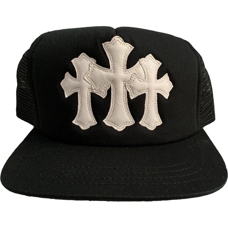 Chrome Hearts Cemetery Trucker Hat Black 112498010