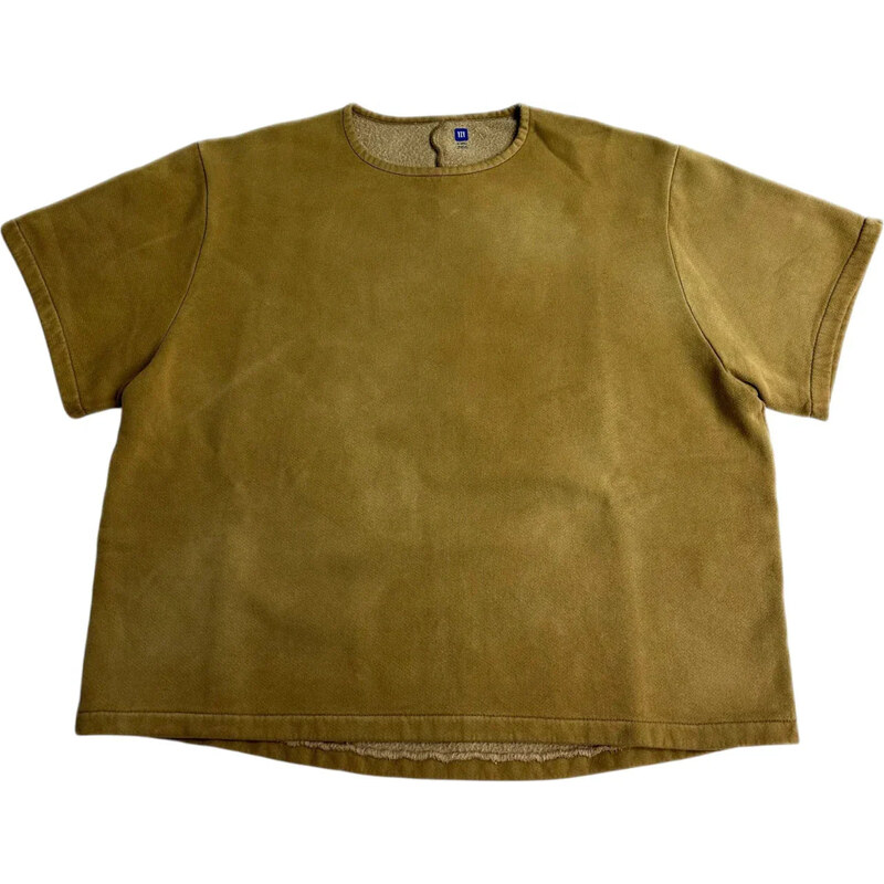 Yeezy Gap Engineered By Balenciaga Fleece Yoke Tee Bronze 112498164