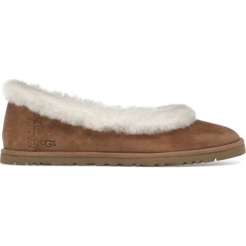 UGG Zora Ballet Flat Chestnut (W) 112498424