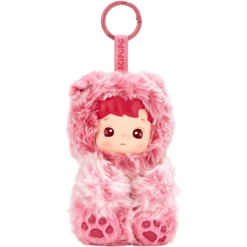 Pop Mart HACIPUPU Gummy Bear Series Vinyl Cherry Flavor Plush Pendant 112498751