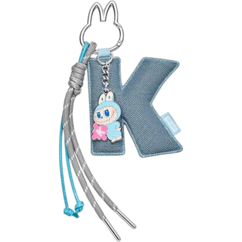 Pop Mart Labubu The Monsters Pin for Love Series K Letter Pendant 112498660