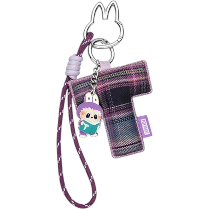 Pop Mart Labubu The Monsters Pin for Love Series T Letter Pendant 112498701
