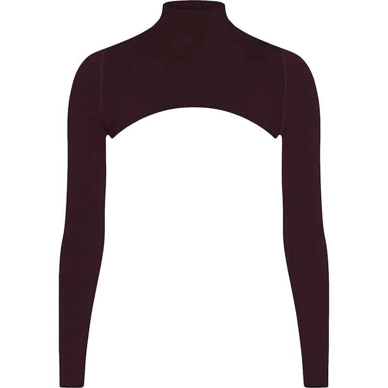 Nike x SKIMS Womens Vintage Seamless Shrug Currant 112498722