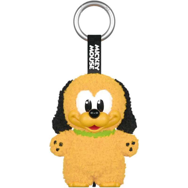 Pop Mart Disney Mickey Family Together Series Pluto Plush Keychain 112498794