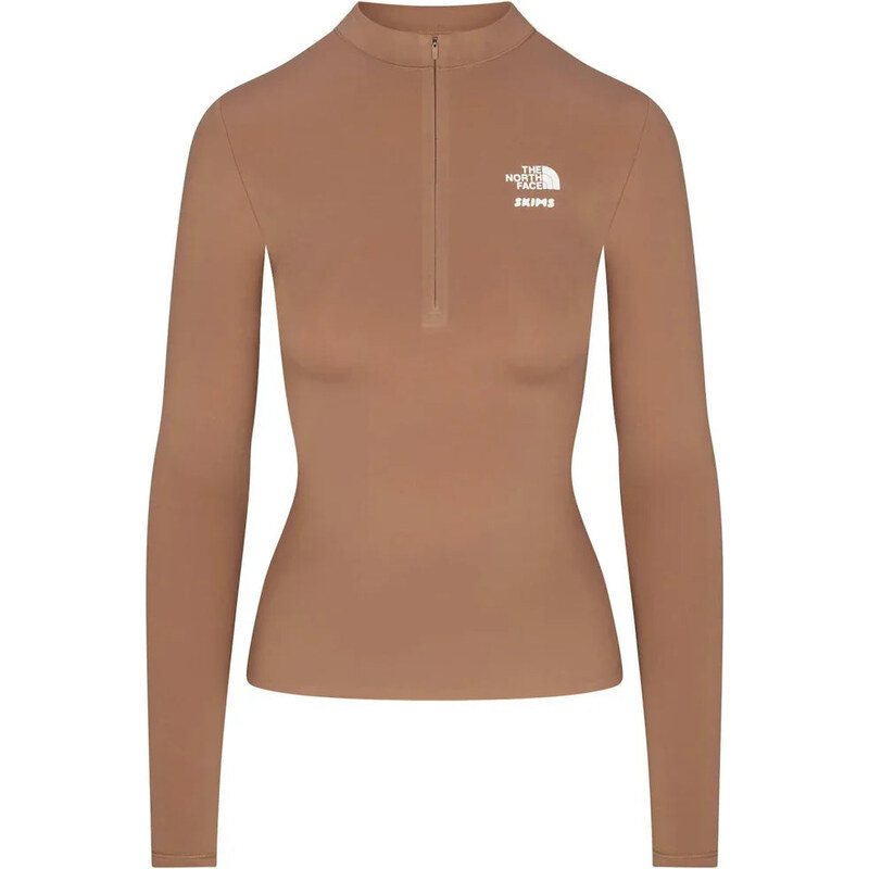 SKIMS x TNF Refina Long Sleeve Top Sienna 112499023