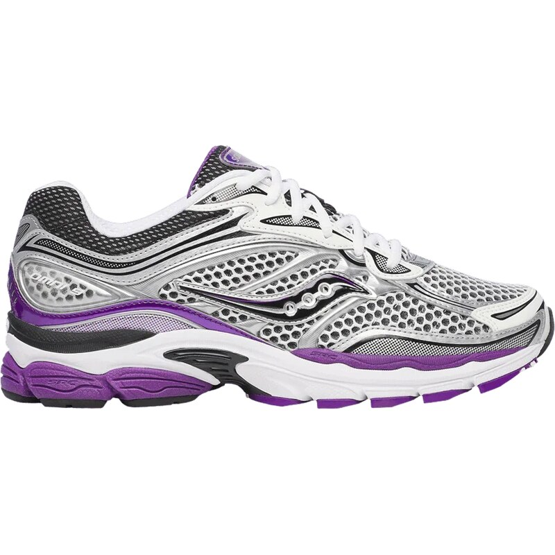 Saucony ProGrid Omni 9 White Black Silver Purple 113421315