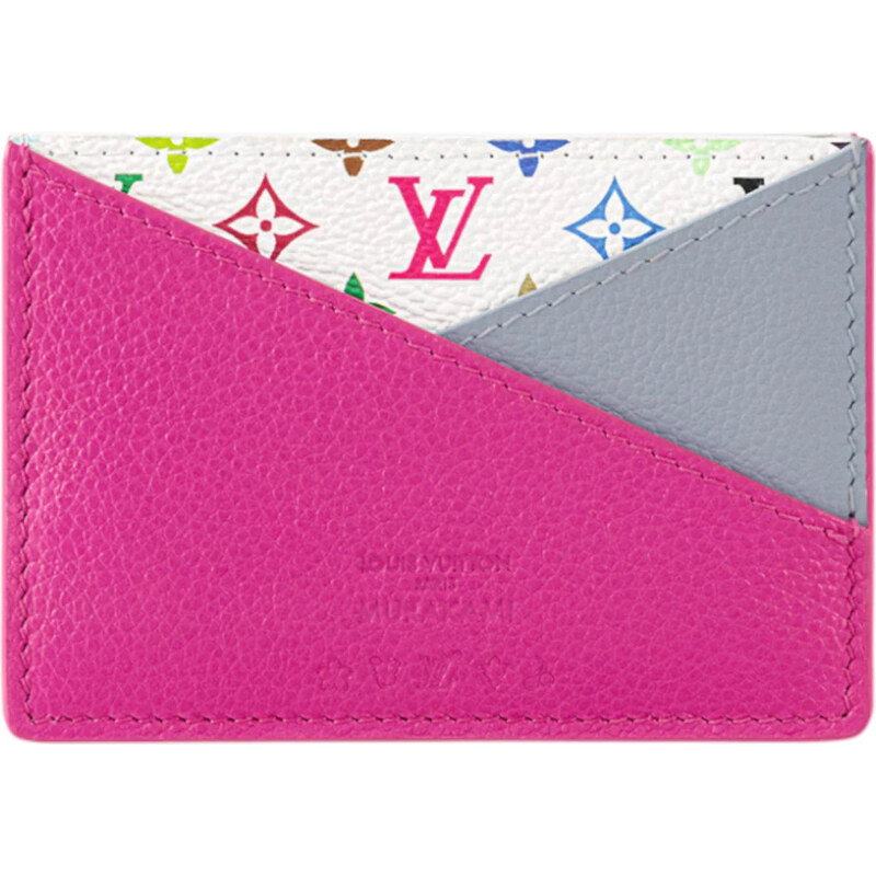 Louis Vuitton x Takashi Murakami Criss-Cross Card Holder Multicolored 112499955