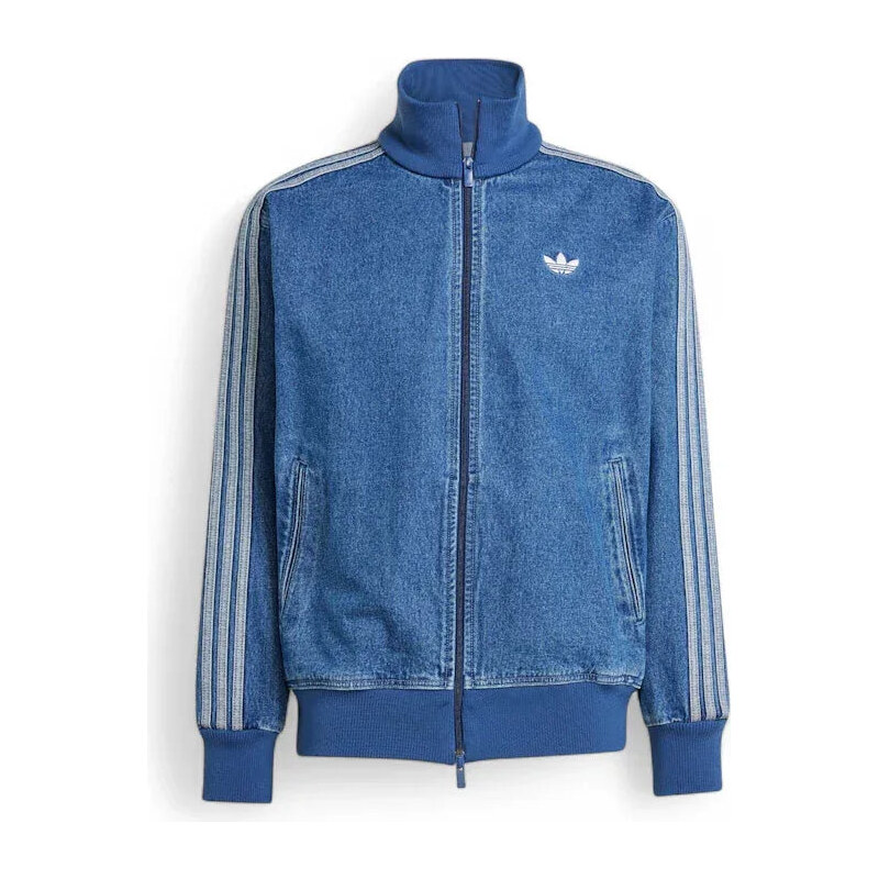 adidas Adicolor Denim Firebird Track Top Medium Blue Denim 112500106