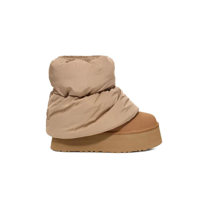 UGG Classic Mini Dipper Puffer Boot Amphora Chestnut (W) 112501625