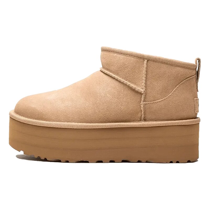UGG Classic Ultra Mini Platform Boot Sand (W) 112502878