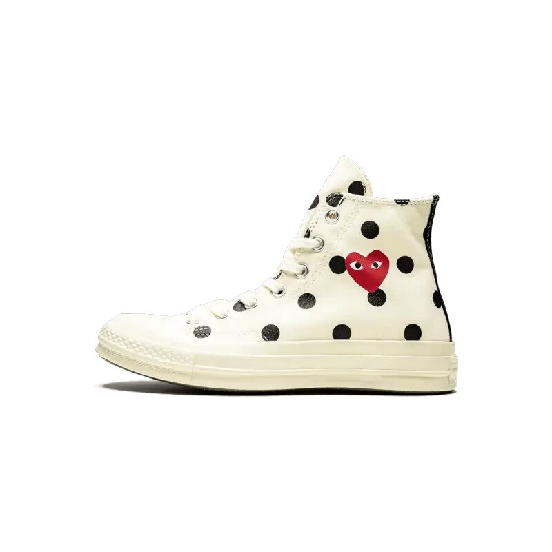 Converse Chuck Taylor All Star 70 Hi Comme des Garcons PLAY Polka Dot 112505384
