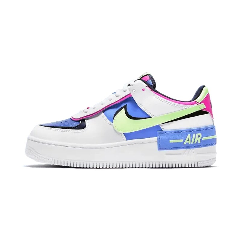 Nike Air Force 1 Low Shadow White Sapphire Barely Volt (W) 112505472