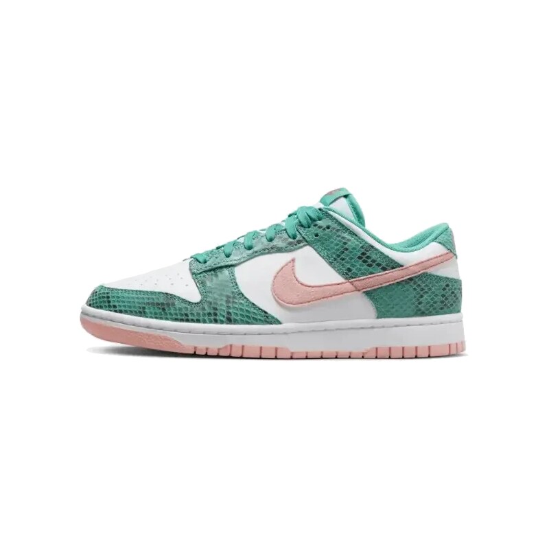 Nike Dunk Low Snakeskin Washed Teal Bleached Coral