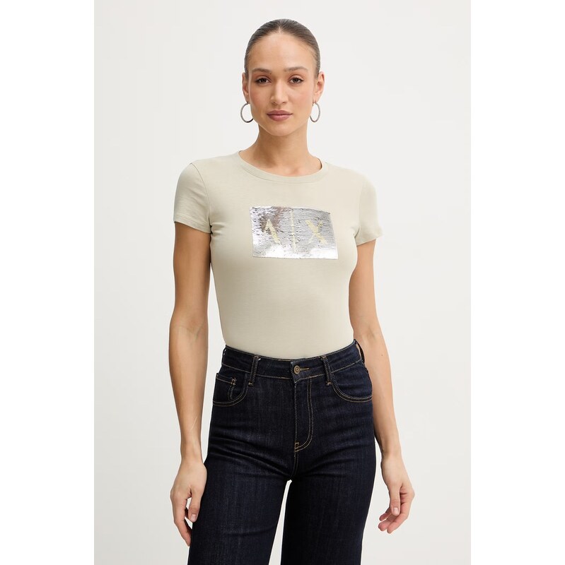 Bavlněné tričko Armani Exchange
