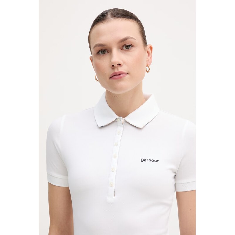 Barbour polo dámské bavlněné s elastanem