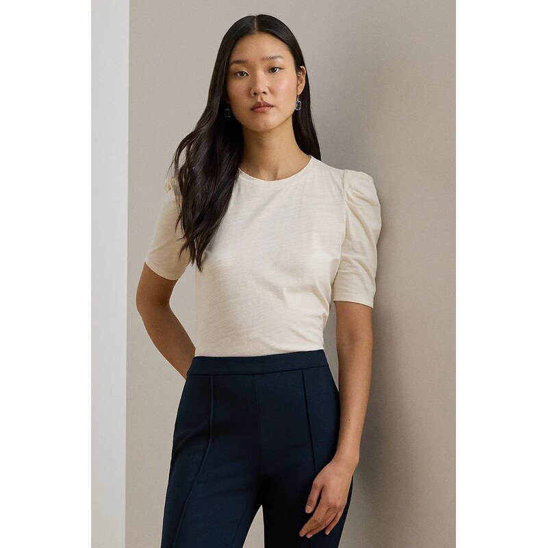 Lauren Ralph Lauren Bavlněná halenka Lauren Ralph Lauren