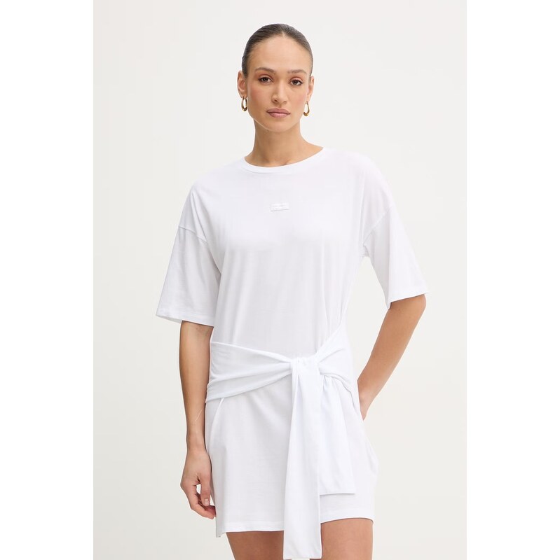 Bavlněné šaty Armani Exchange