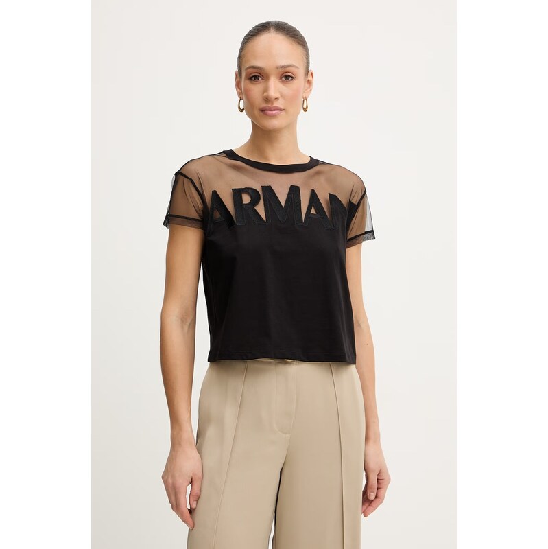 Bavlněné tričko Armani Exchange