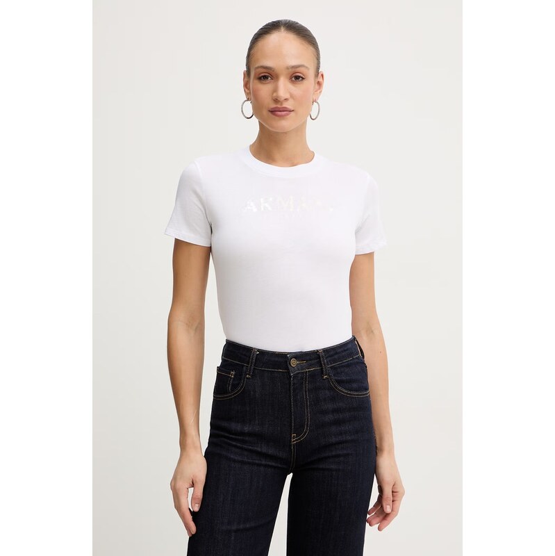Bavlněné tričko Armani Exchange