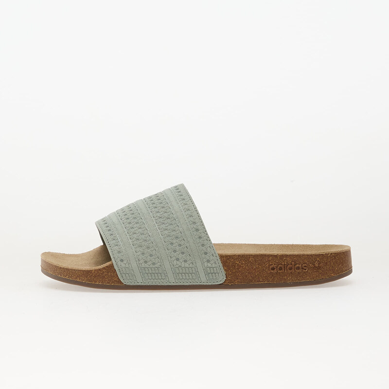 adidas Originals adidas Adilette Rs Silver Green/ Cardboard/ Gum5 113434357