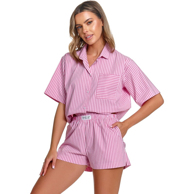 Dámské pyžamo DOCTOR NAP PM.7425 MIAMI PINK 113435330