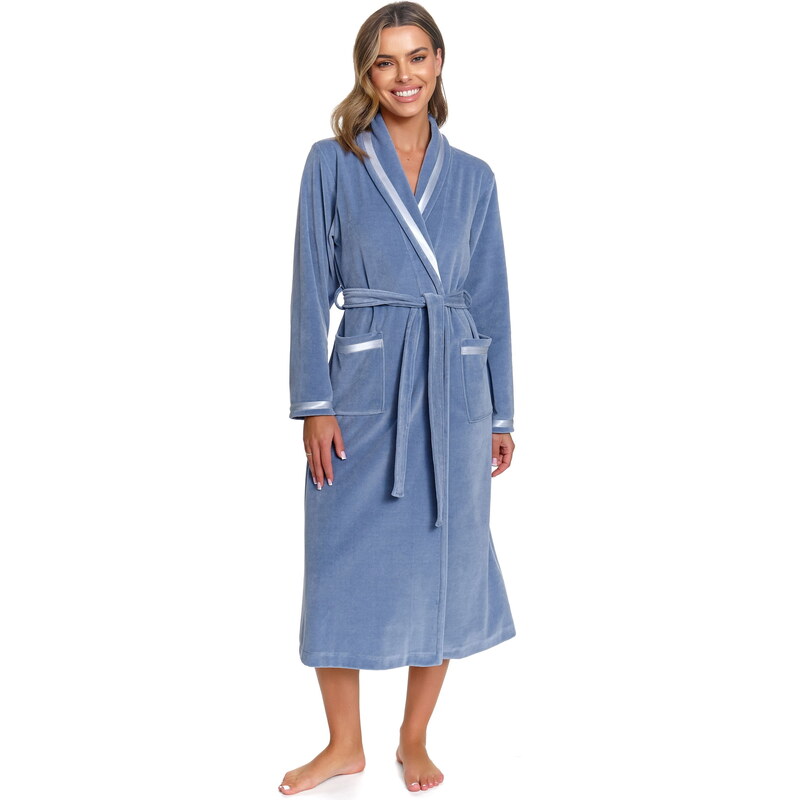 Dámský župan DOCTOR NAP SWA.1078 SKY BLUE