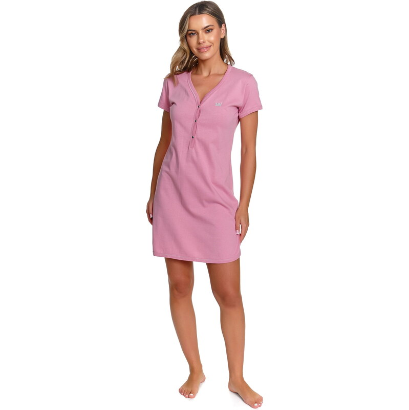 Noční košile DOCTOR NAP TCB.9505 BLUSH ROSE